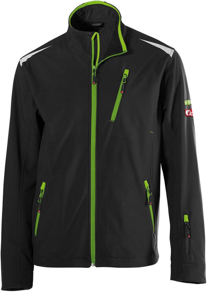 Fortis Herren Jacke 24, black/limegreen Gr.L 3000400L 4317784733304