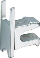 Endplatte,76480,Metall verchromt Hettich