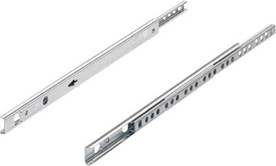 30766 Kugelauszug f.17mm Nut Schubkast.L.250-410mmHettich