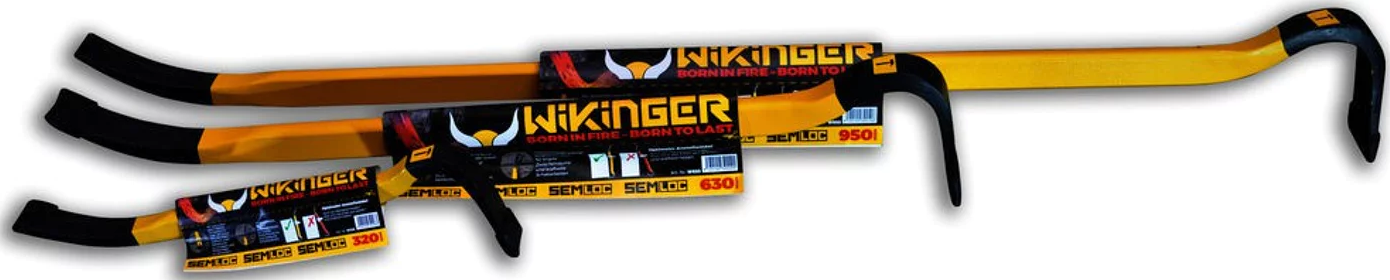 Semloc Wikinger Nageleisen Set Je 1X 320mm, 630mm, 950mm Sew369-Set