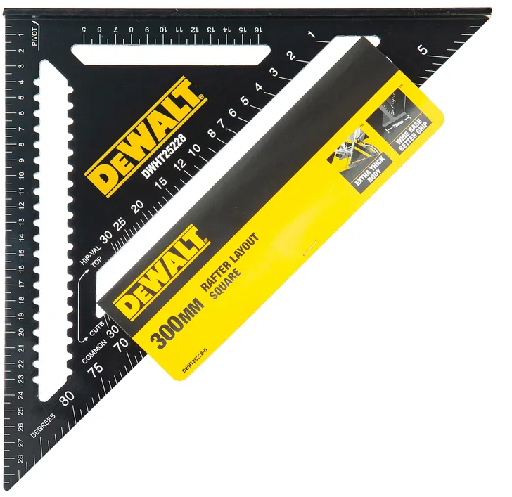 Dewalt Speed Square-Anschlagwinkel 30cm DWHT25228-0