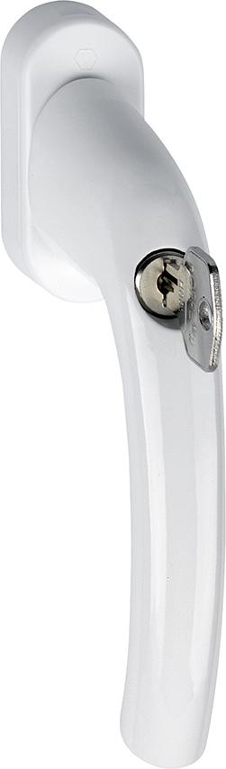 Fenstergriff 0710S/U26 F99,abschl.Secu 100,35mm