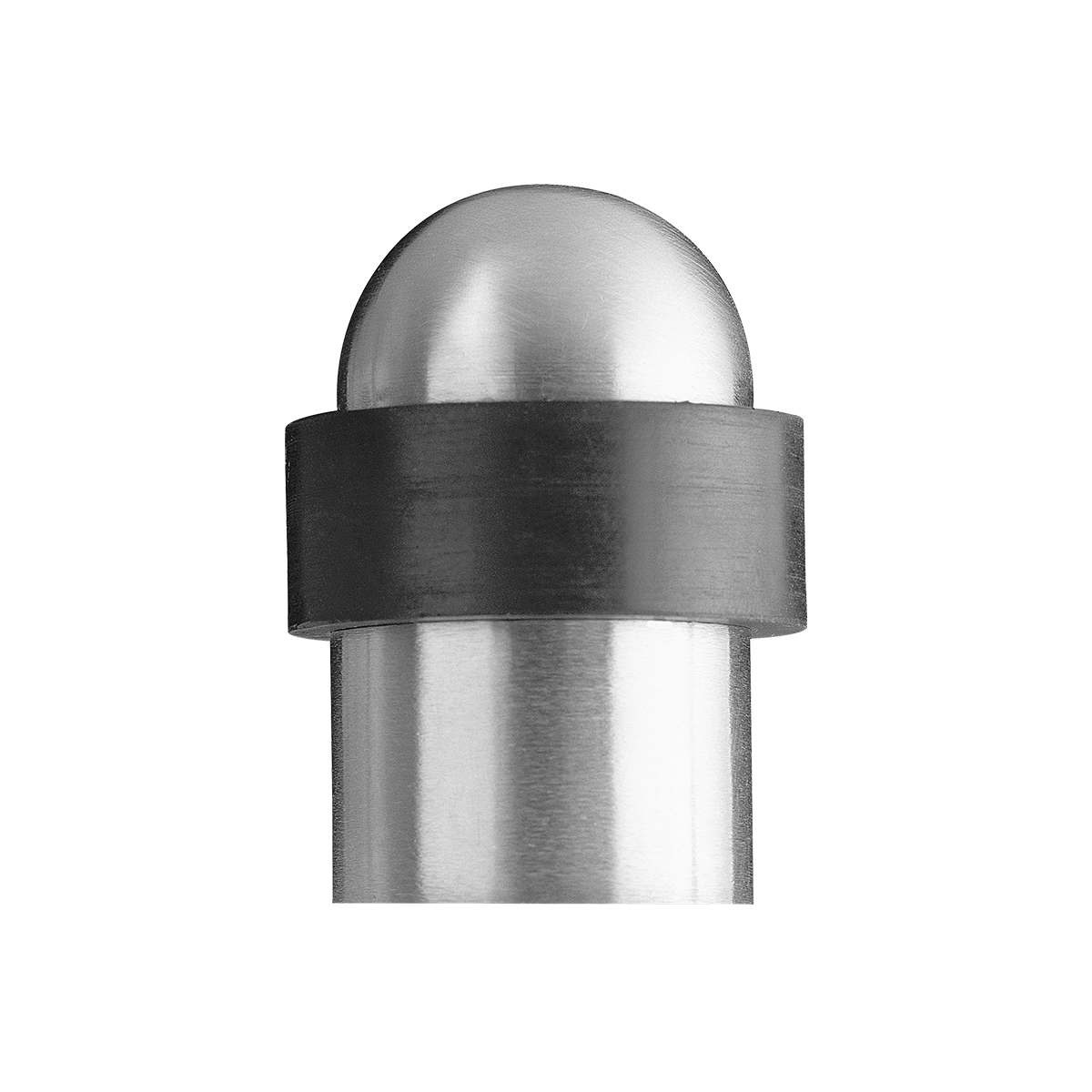 Karcher EZ212 Türstopper halbrund, Edelstahl matt,  Drm.35mm Höhe 50mm