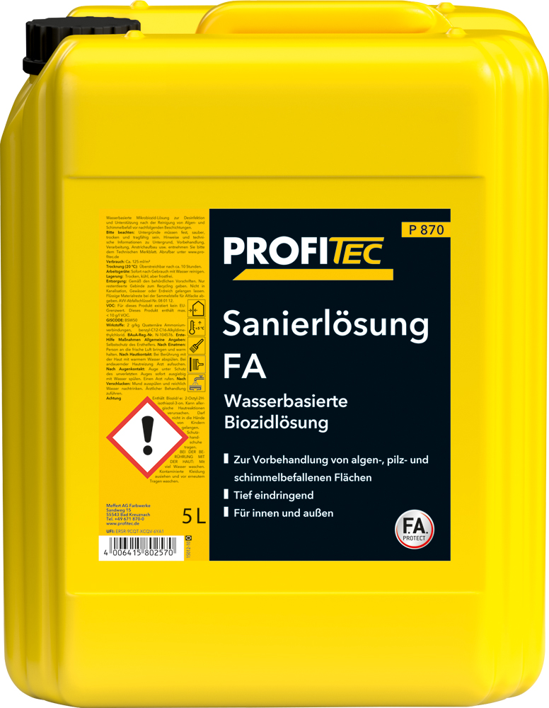 Profitec P870 FA Sanierlösung 5L