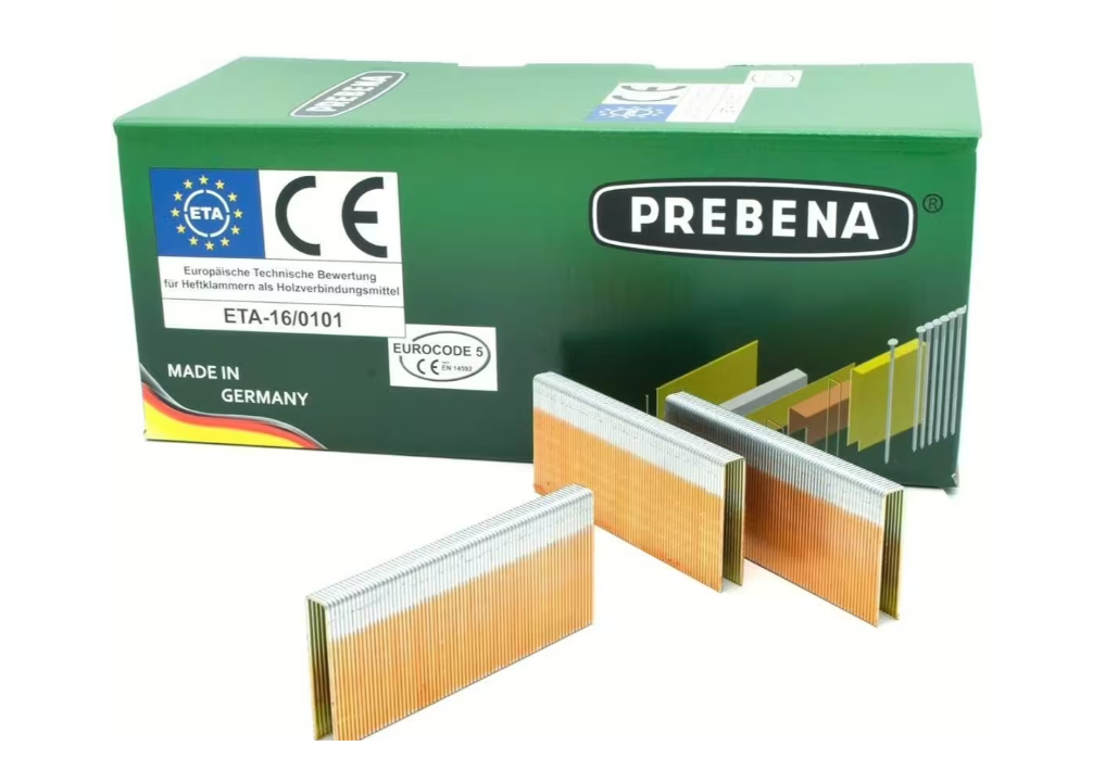 Prebena Heftklammern WKST 1.4301-ETA WP100CRFHA-ETA Pack=2180 Stück ETA=Europäische Technische Bauzulassung