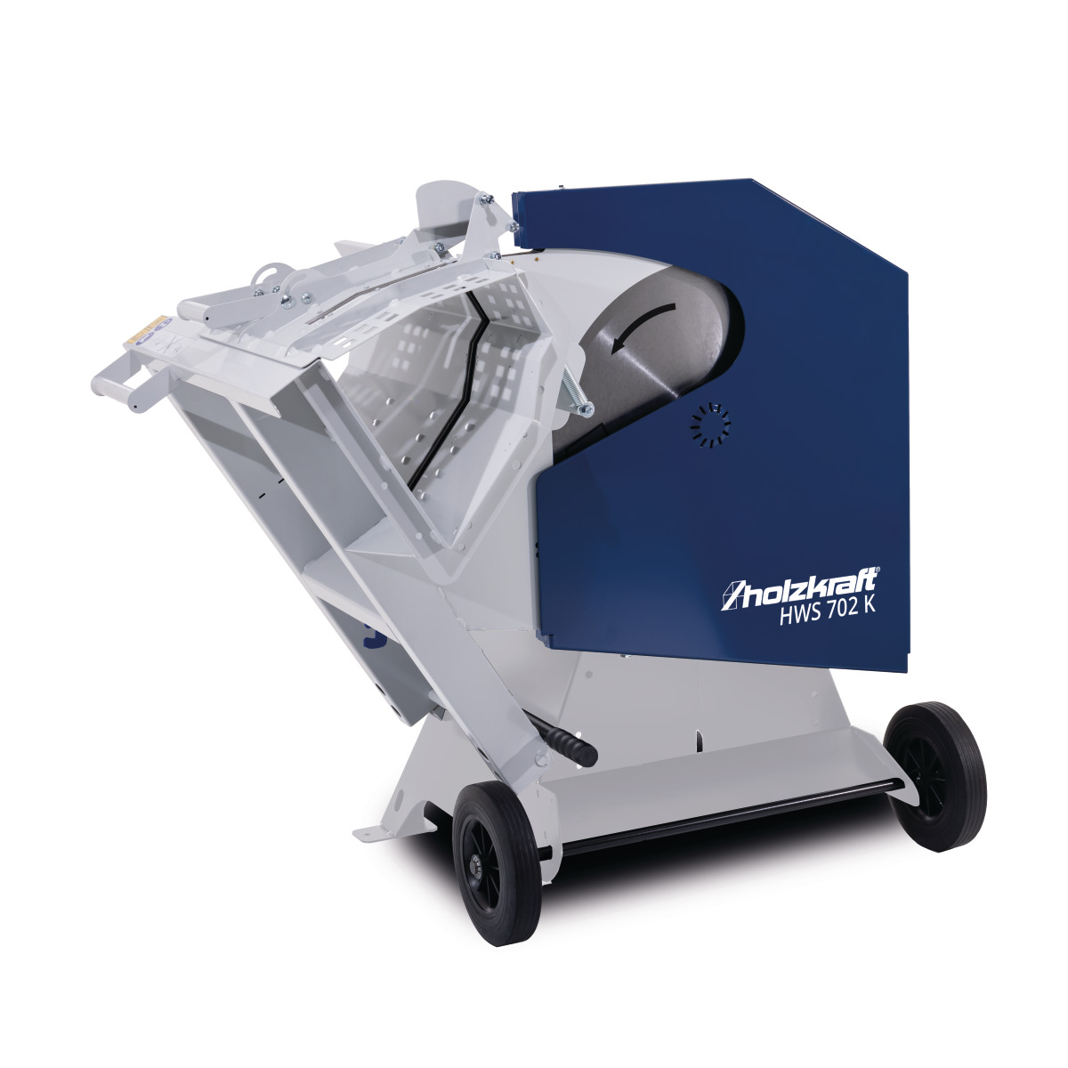 Holzkraft Wippkreissäge HWS 702 K 400V 7,5 KW Stecker mit Phasenwender 5966702 Blatt 700mm,mit Fahrwerk