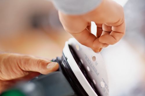 Schleifscheibe STF D150/48 P180 RU2/50 Rubin 2