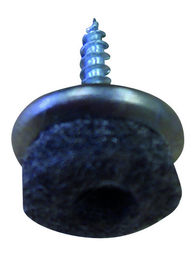 Hsi Filzgleiter 18 mm Grau 340920