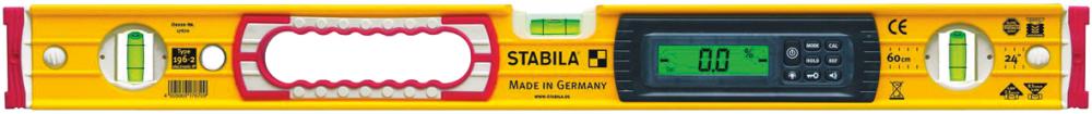 Stabila elektronische Wasserwaage IP 65 LED 61cm Typ 196-2 17670