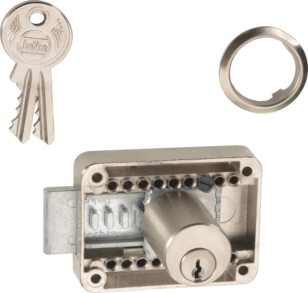 Riegelschloss Mss.vern. 2828 verschiedenschl. JuNie