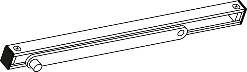 Gleitschiene weiss zu TS 3000/5000 GEZE
