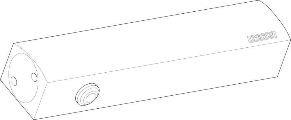 Türschliesser TS 5000 Weiss (RAL 9016) o. GleitGEZE