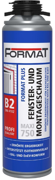 Format Plus Maxi 750 Fenster- u. Montage-Schaum B2 500 ml