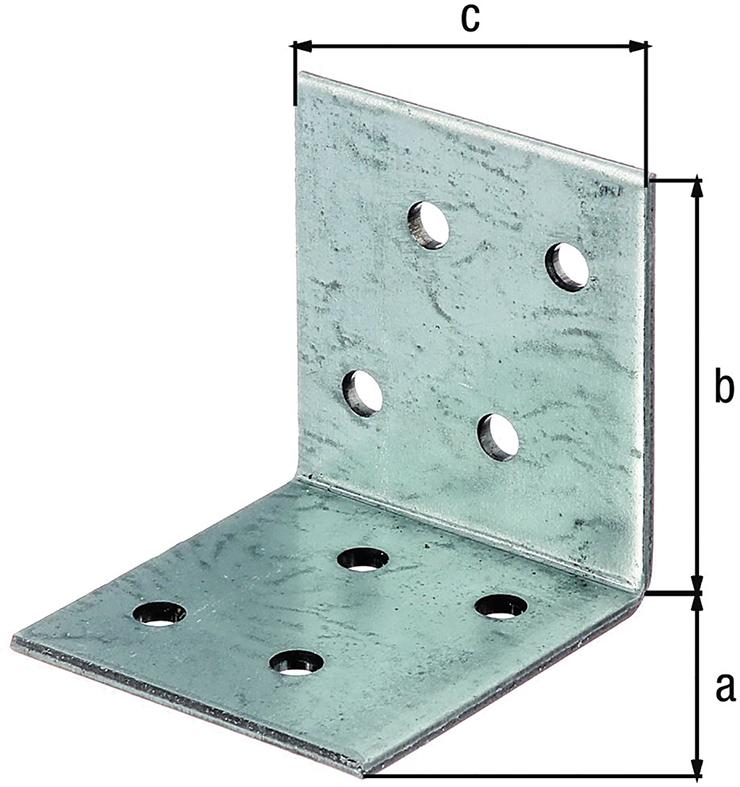 Winkelverbinder vz,40x40x40, GAH Alberts