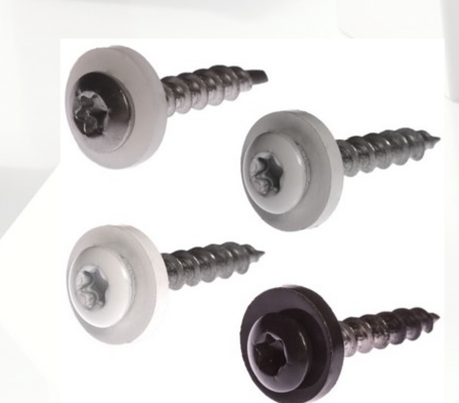 Bug Fensterbank Schrauben + Kappen