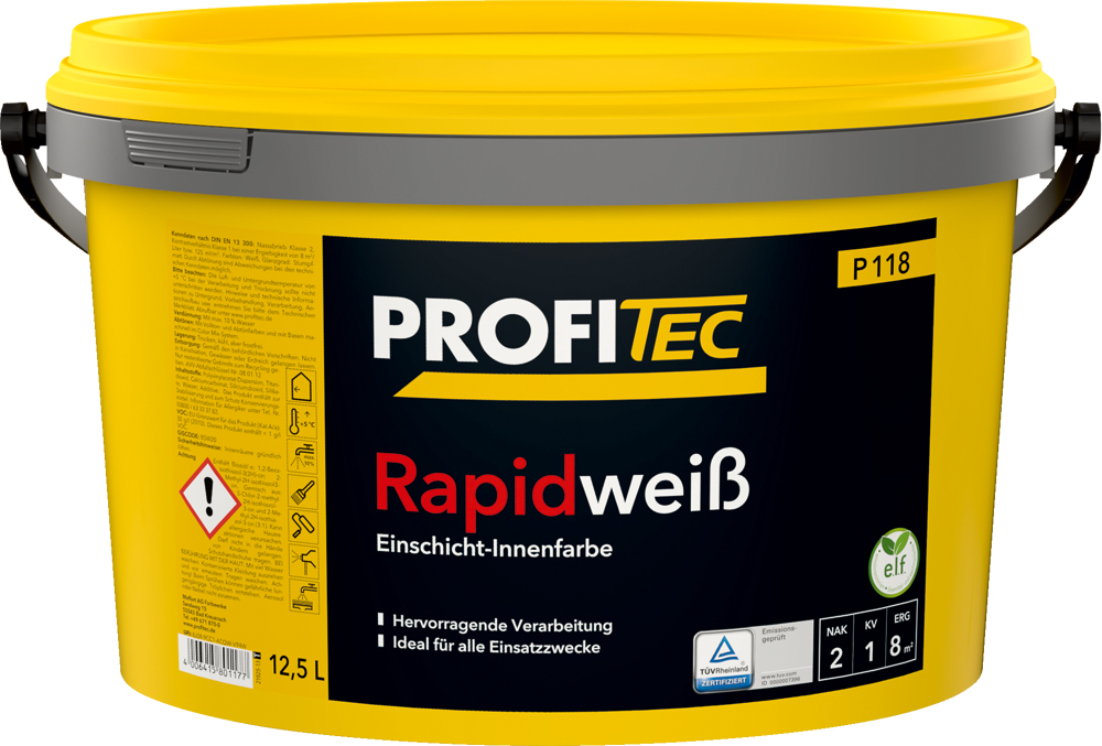 Profitec P118 Rapidweiß Base 2 1L