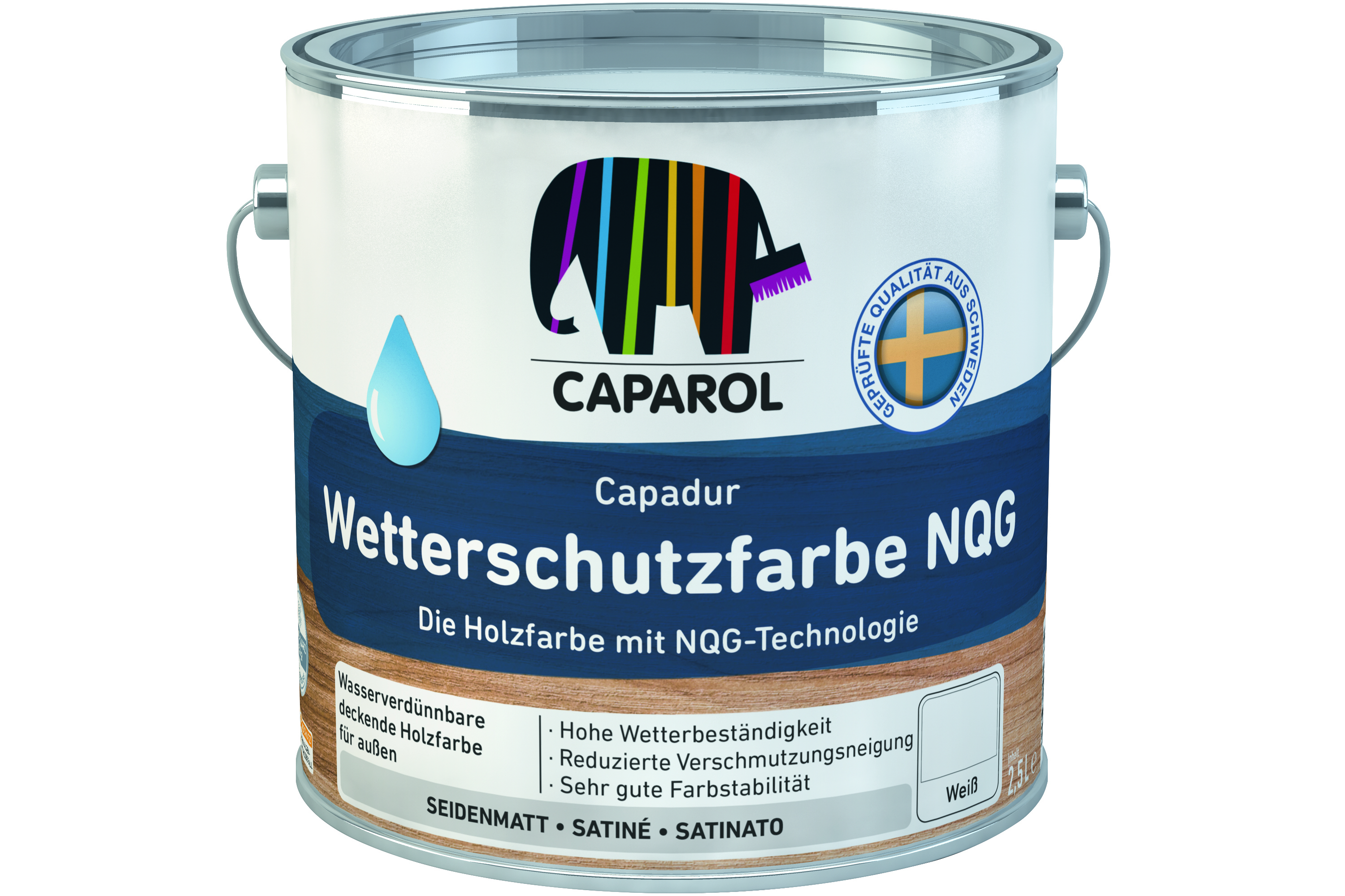 Capamix Capadur Wetterschutzfarbe NQG Basis 3 2,4 Ltr. 908205