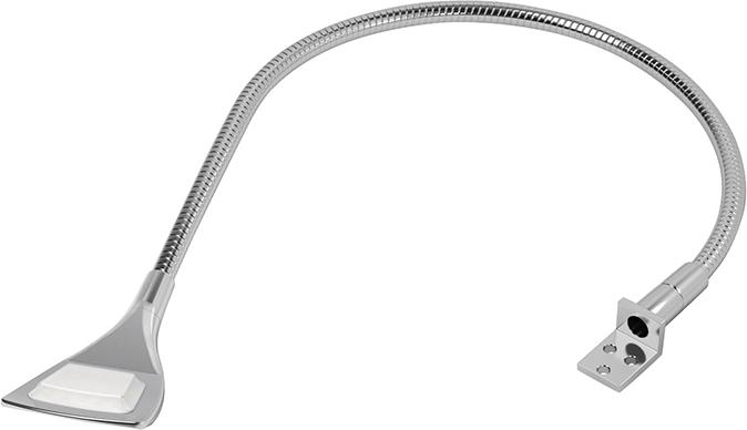 LED SwanLite 2er Set, chrom, Neutralweiss 12VDC 1.25W, 1.7m M1, mit EVG 4087803