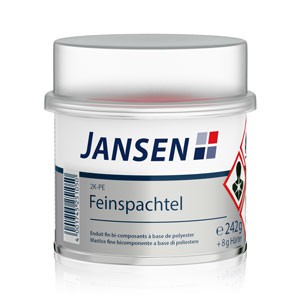 Jansen BPO-Paste Härter für 2K-PE-Füllspachtel Weiß 50g 25-HW W01