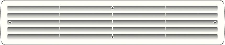 Badez.Lüftungen Nr.9020 weiss